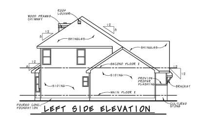 Craftsman House Plan #402-01607 Elevation Photo