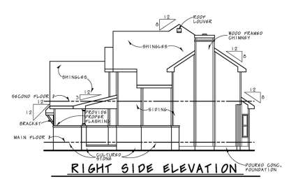 Craftsman House Plan #402-01607 Elevation Photo