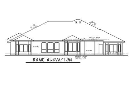 European House Plan #402-01608 Elevation Photo