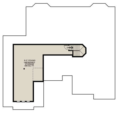 Storage for House Plan #402-01608