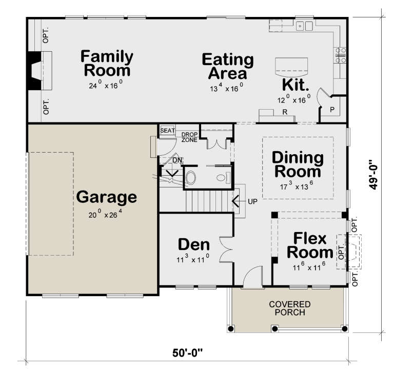 House Plan House Plan #23887 Drawing 1
