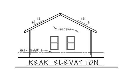 Cottage House Plan #402-01612 Elevation Photo