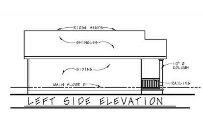 Cottage House Plan #402-01612 Elevation Photo