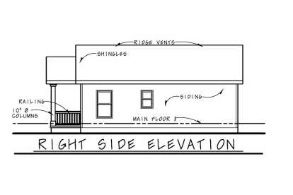 Cottage House Plan #402-01612 Elevation Photo