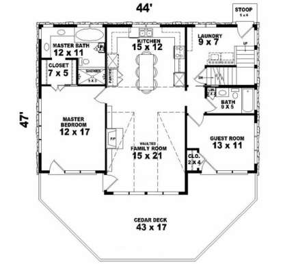 House Plan House Plan #2389 Drawing 2