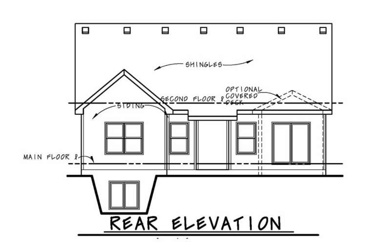 Modern Farmhouse House Plan #402-01613 Elevation Photo