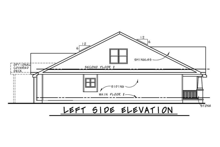 Modern Farmhouse House Plan #402-01613 Elevation Photo