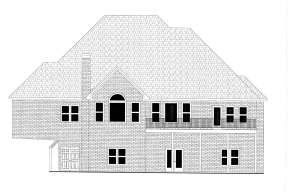 Traditional House Plan #286-00096 Elevation Photo