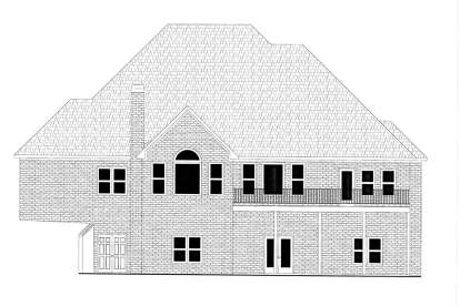 Traditional House Plan #286-00096 Elevation Photo