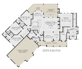 Main Floor  for House Plan #699-00255