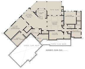 Basement for House Plan #699-00255
