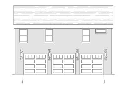 Modern House Plan #940-00193 Elevation Photo