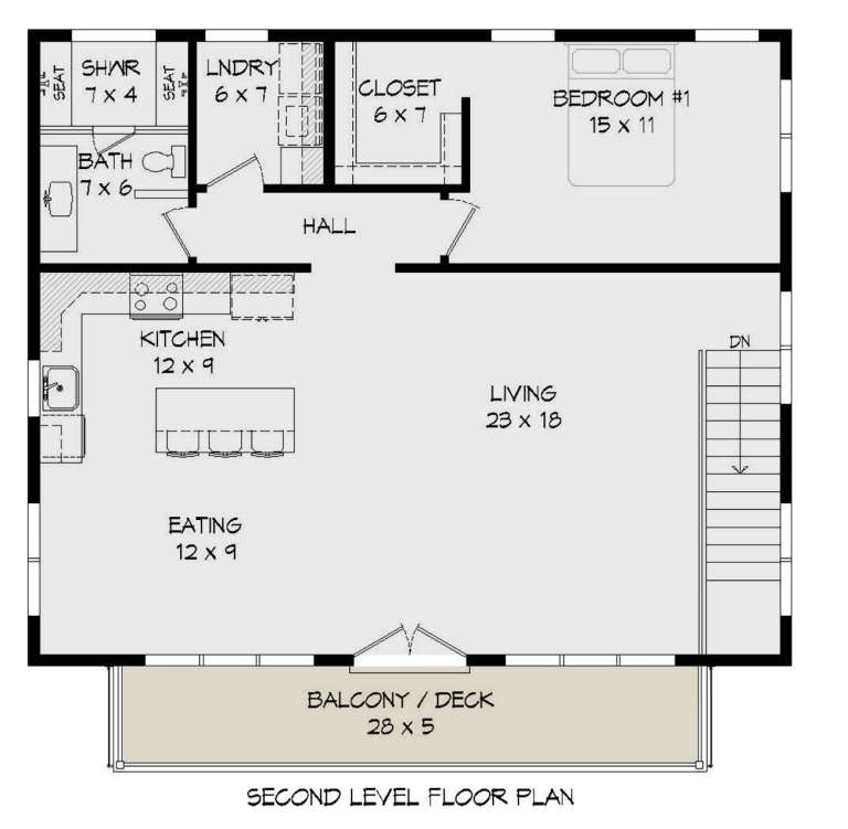 House Plan House Plan #23901 Drawing 1