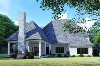 European House Plan #8318-00132 Elevation Photo