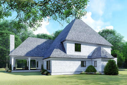 European House Plan #8318-00132 Elevation Photo