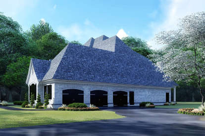 European House Plan #8318-00132 Elevation Photo