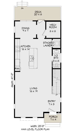 Main Floor for House Plan #940-00194