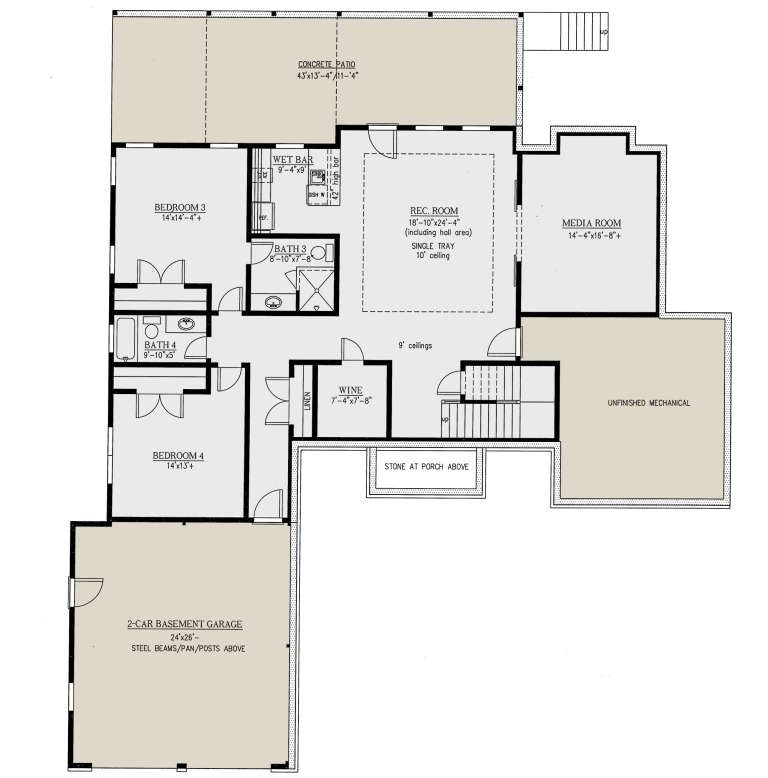 House Plan House Plan #23904 Drawing 2