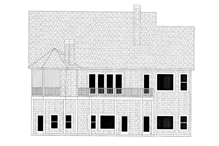 Craftsman House Plan #286-00100 Elevation Photo