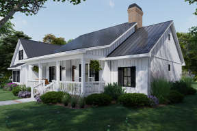 Modern Farmhouse House Plan #9401-00105 Elevation Photo