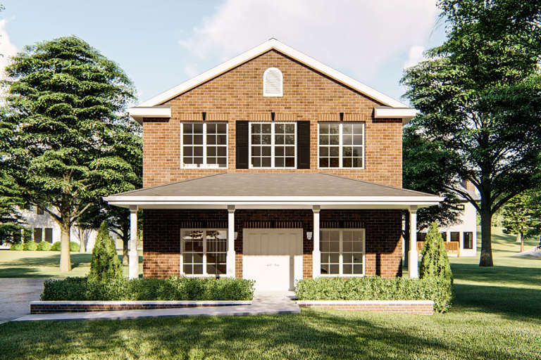 House Plan House Plan #23912 Front Elevation 