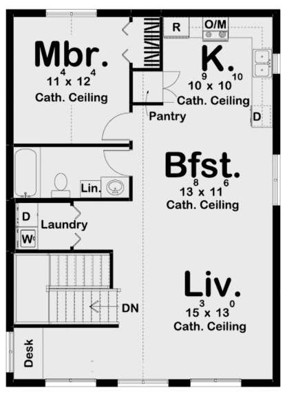 Main Floor for House Plan #963-00351