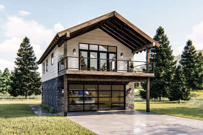 House Plan House Plan #23916 Front Elevation 