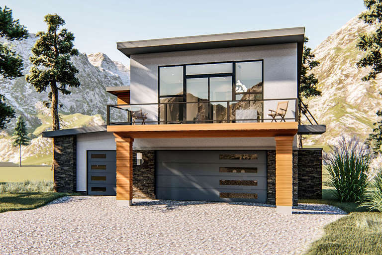 House Plan House Plan #23918 Front Elevation 