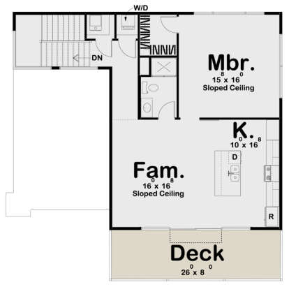Main Floor for House Plan #963-00357