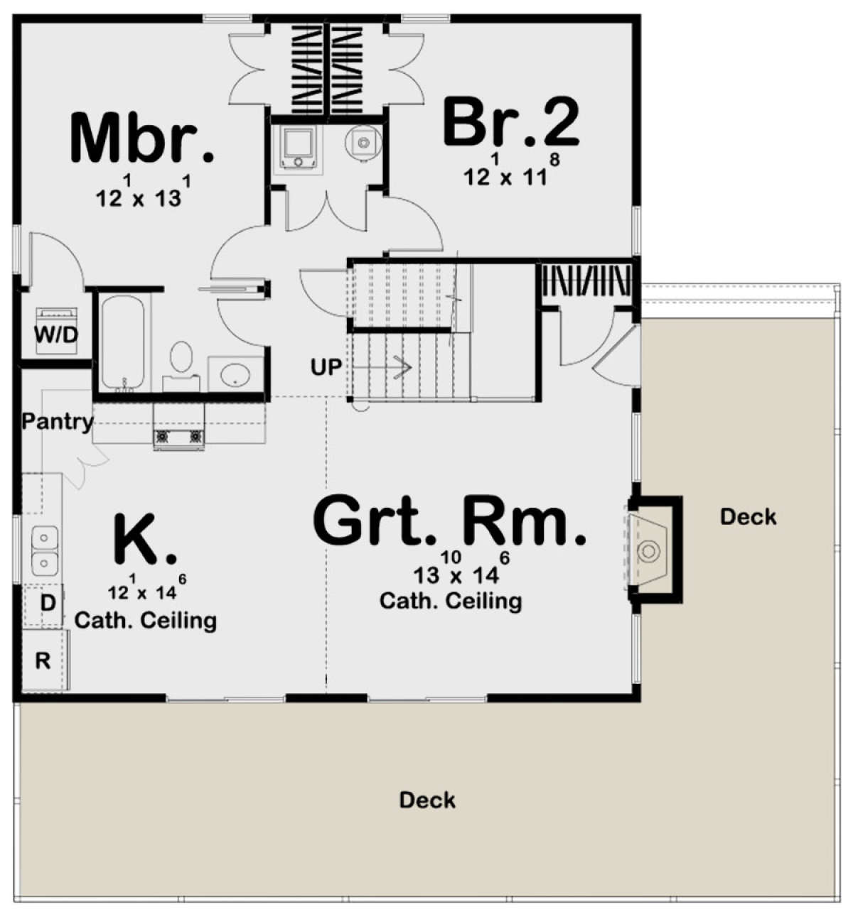 Main Floor for House Plan #963-00358