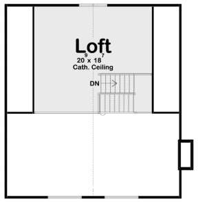 Loft for House Plan #963-00358