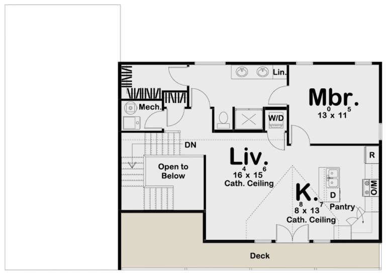 House Plan House Plan #23921 Drawing 1