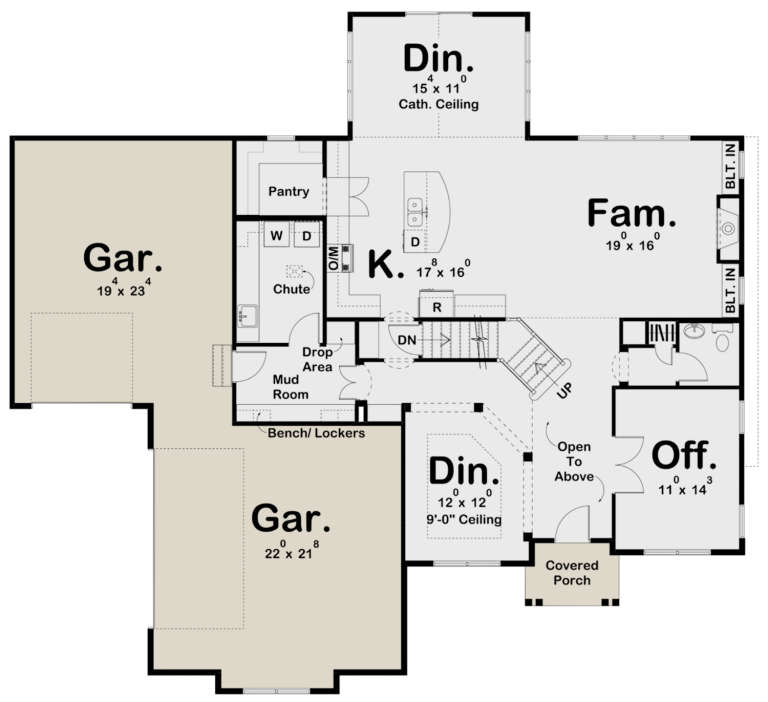 House Plan House Plan #23927 Drawing 1