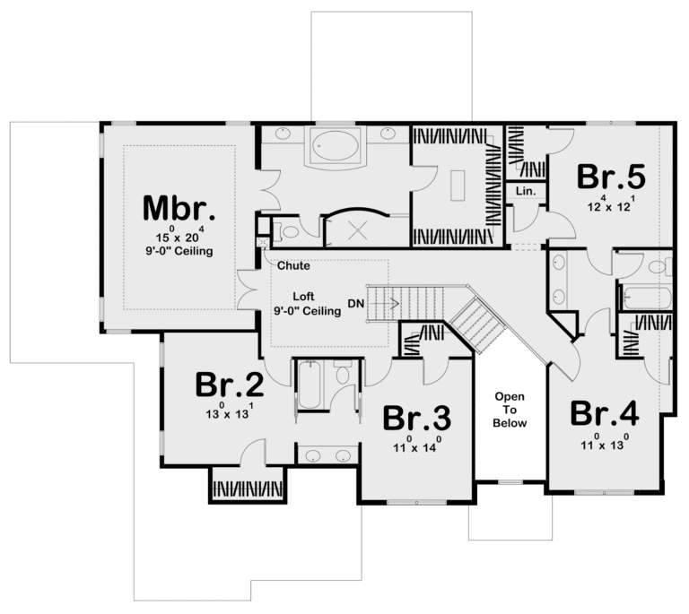 House Plan House Plan #23927 Drawing 2