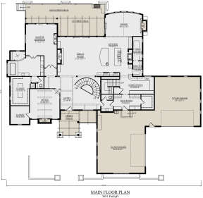 Main Floor for House Plan #5631-00123