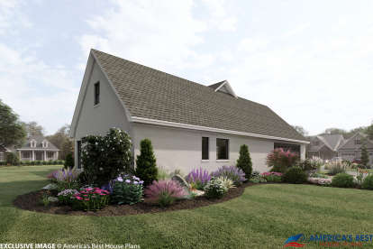 Modern Farmhouse House Plan #041-00201 Elevation Photo