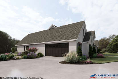 Modern Farmhouse House Plan #041-00201 Elevation Photo