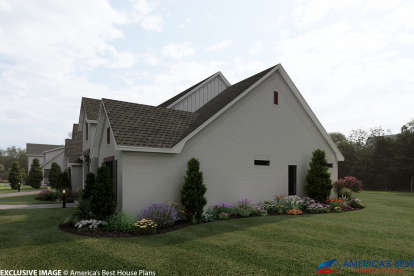 Modern Farmhouse House Plan #041-00201 Elevation Photo