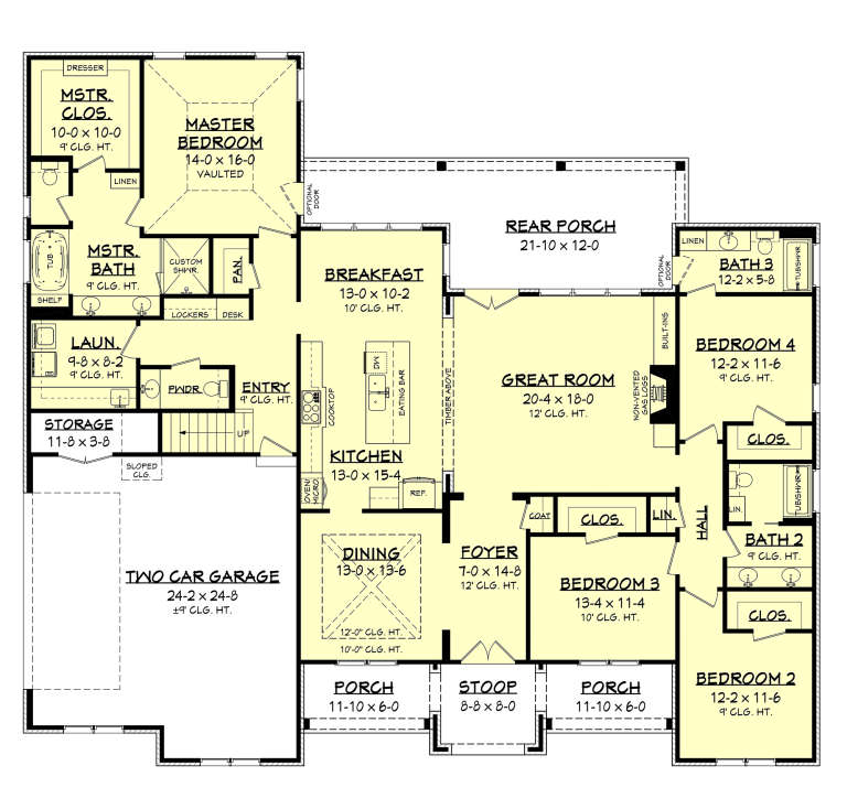 House Plan House Plan #23931 Drawing 1