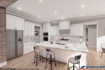 Modern Farmhouse House Plan #041-00201 Additional Photo