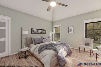 Modern Farmhouse House Plan #041-00201 Additional Photo