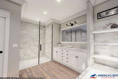 Modern Farmhouse House Plan #041-00201 Additional Photo