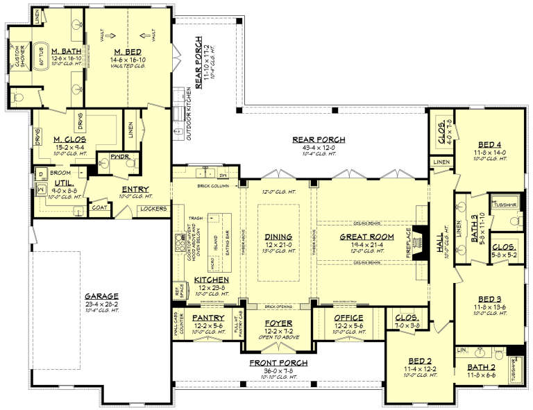 House Plan House Plan #23932 Drawing 1