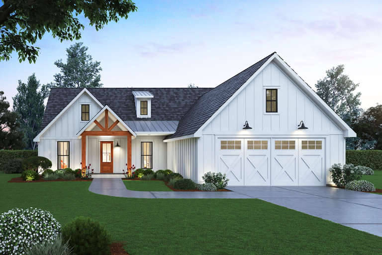 House Plan House Plan #23933 Front Elevation 