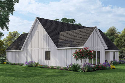 Modern Farmhouse House Plan #4534-00018 Elevation Photo