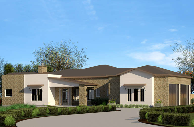 House Plan House Plan #23934 Front Elevation 
