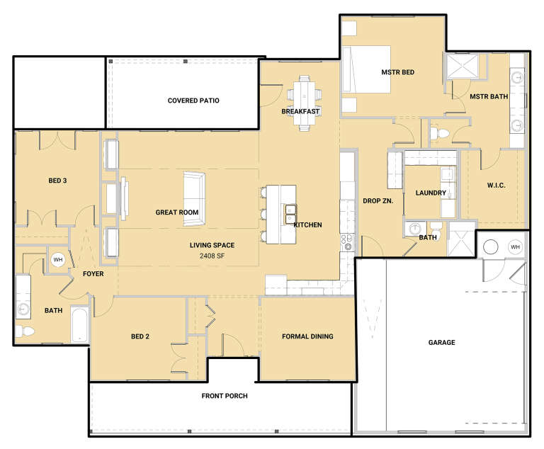 House Plan House Plan #23937 Drawing 1