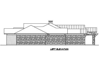 European House Plan #5445-00352 Elevation Photo