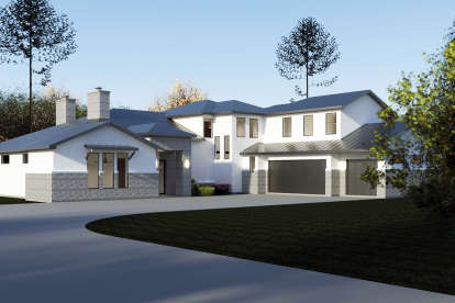 House Plan House Plan #23939 Front Elevation 