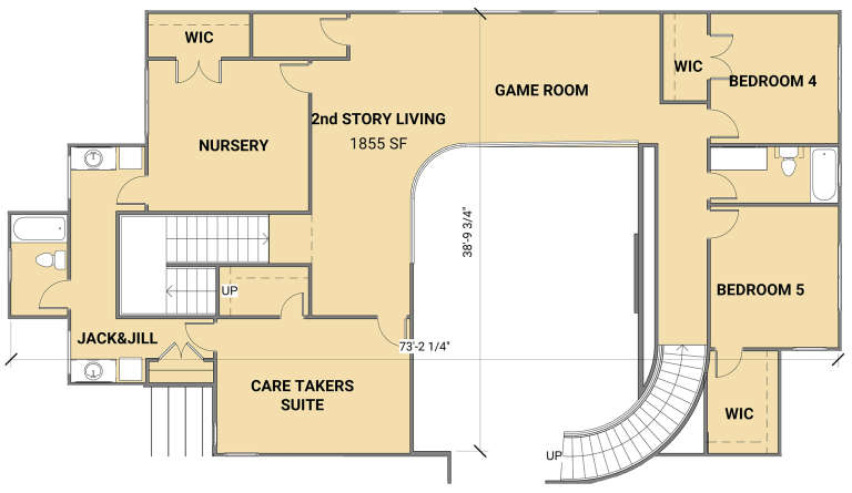 House Plan House Plan #23940 Drawing 2